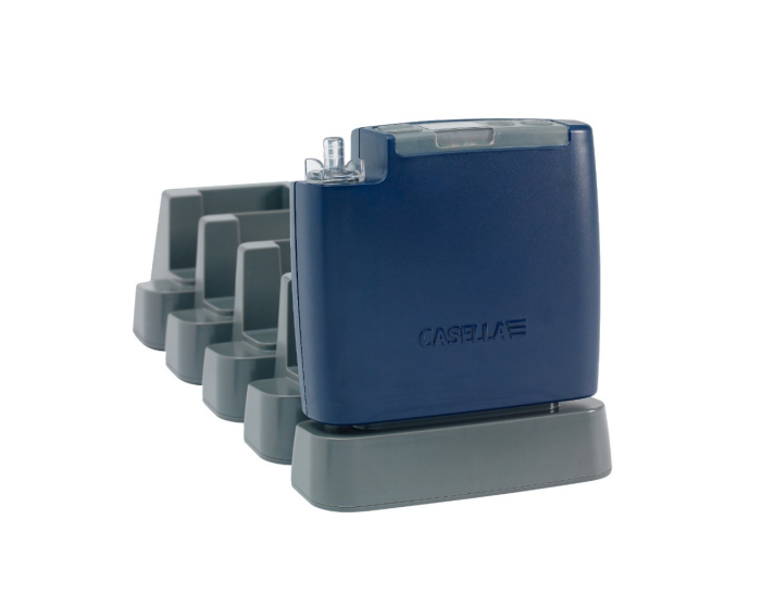 Casella's Apex2 Instrinsically Safe Air Sampling Pump; Docking Station